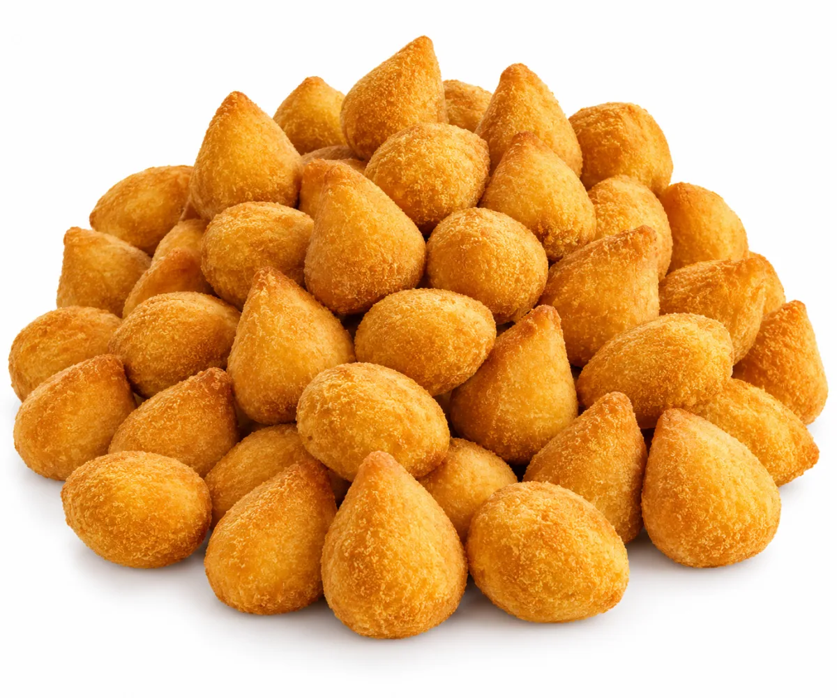 80 MINI SALGADOS FRITOS NA HORA