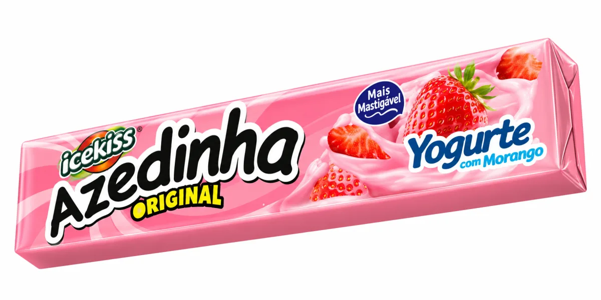 azedinha sour chewy candy yogurt