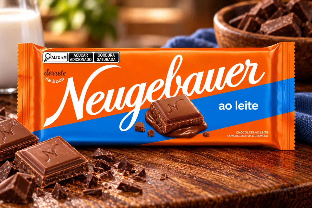 Barra chocolate NEUGEBAUER ao leite