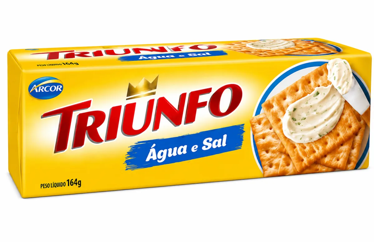 biscoito triufo agua e sal galletita 164g