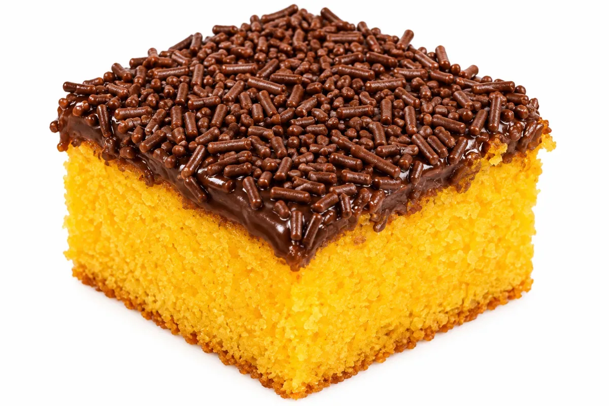 Bolo de Cenoura Pedaço