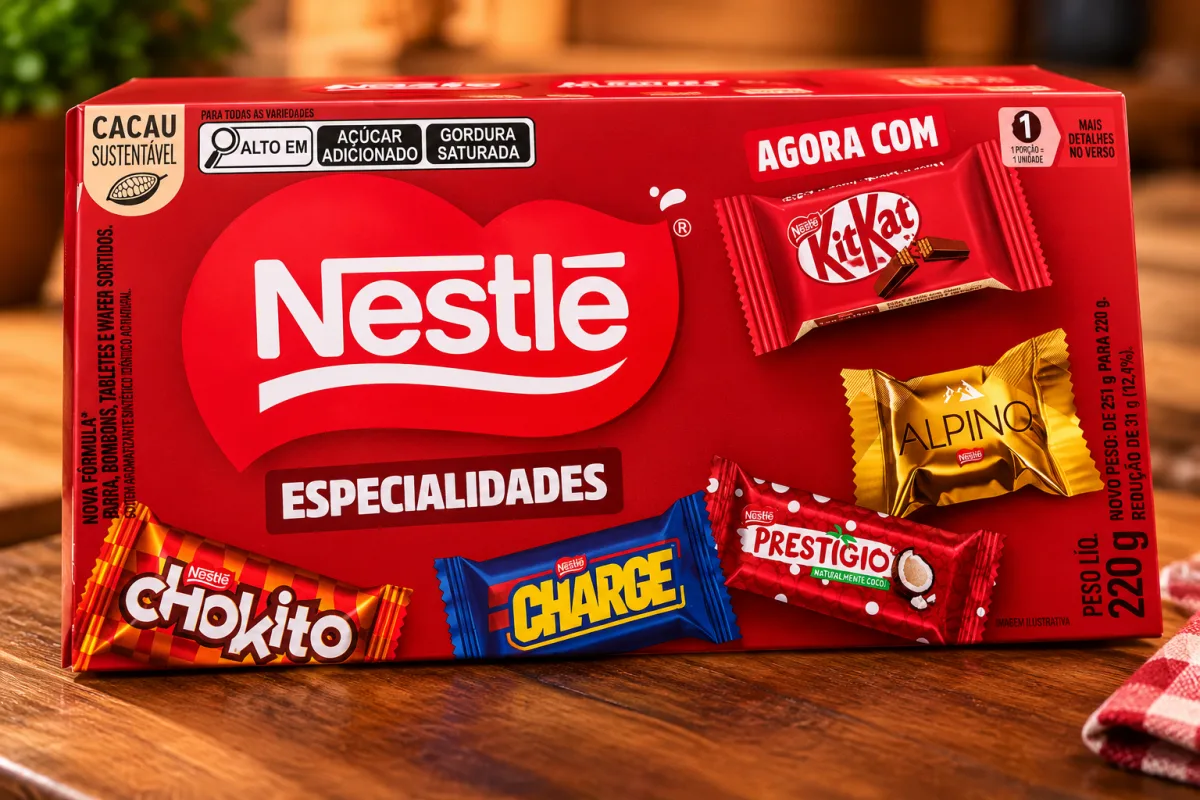 Caixa  Bombom    Nestlé Especialidades
