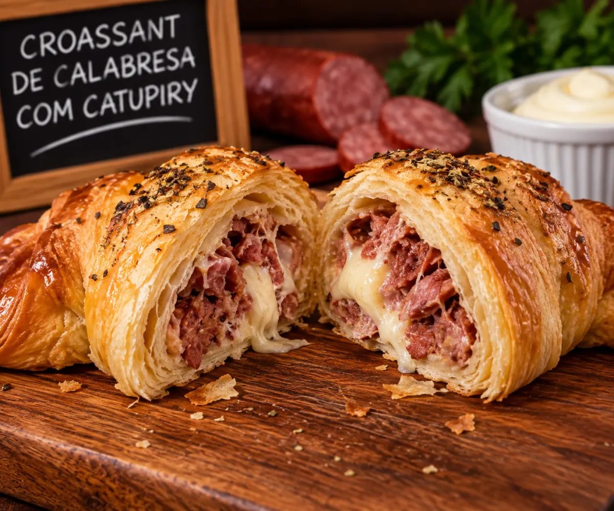 Croissant de calabresa