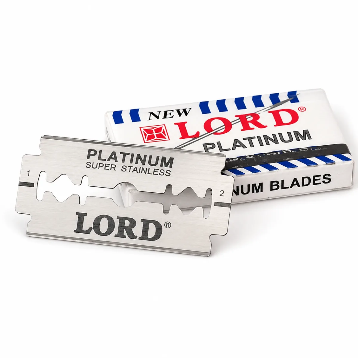 Gillete lamina barbear new lord platinum Gilete