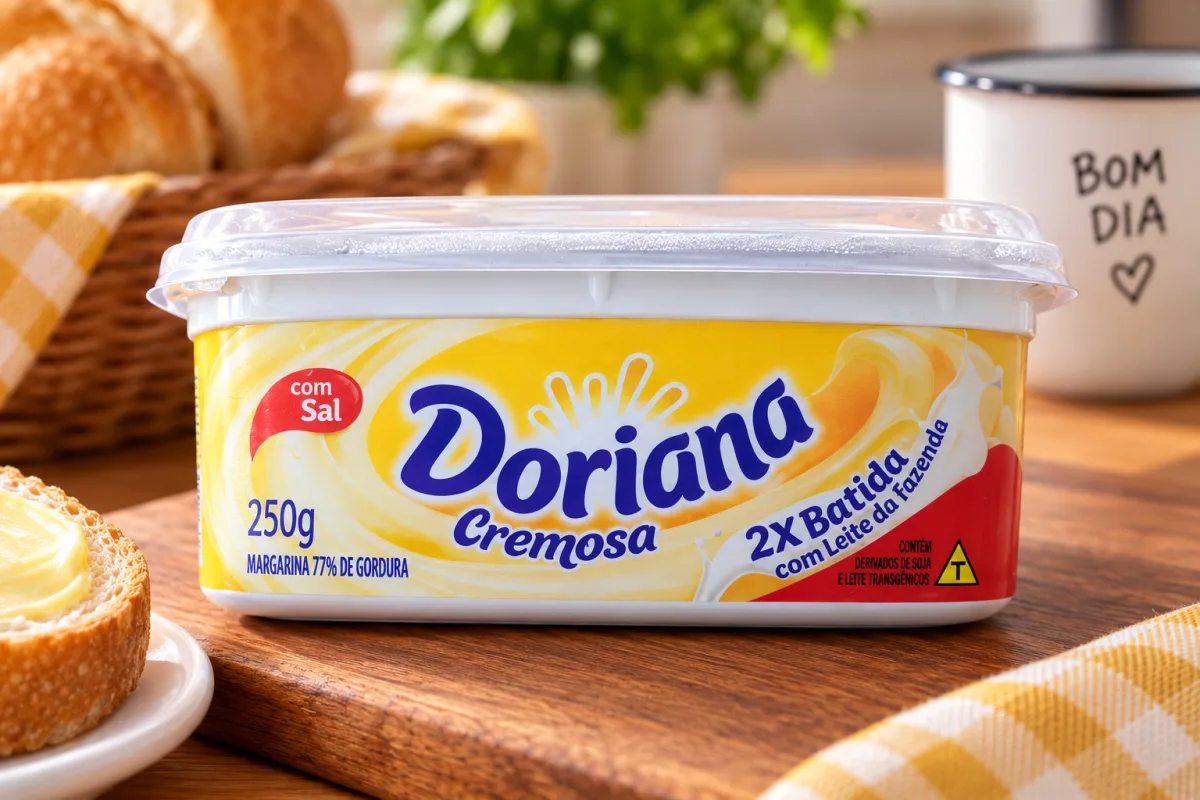 Margarina/Manteiga Doriana Extra Cremosa Com Sal 250g