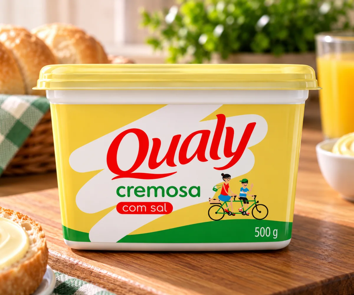 Margarina Manteiga Qualy Cremosa com sal 500g