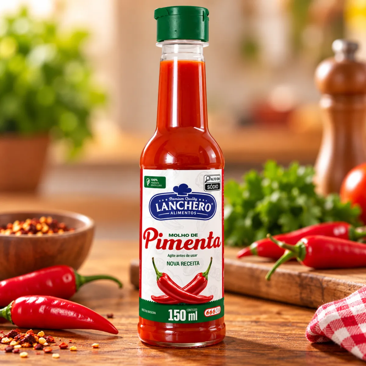 Molho de pimenta lanchero 150g