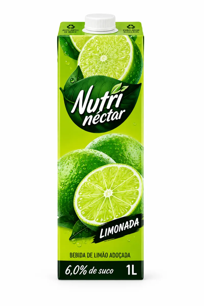 ncm Suco nutri nectar limonada 1 L