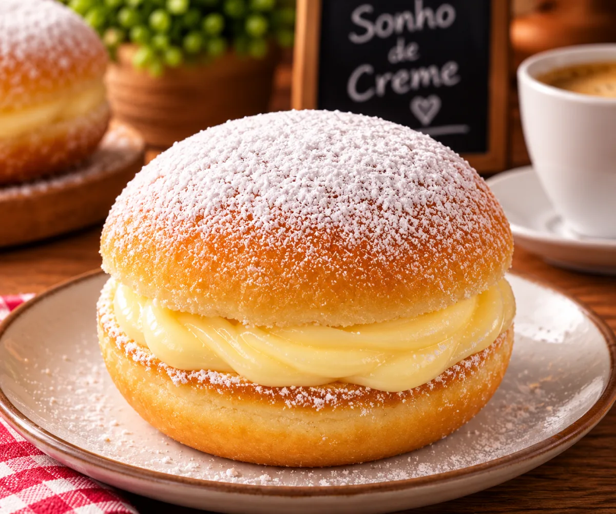 Sonho creme apróx 100g
