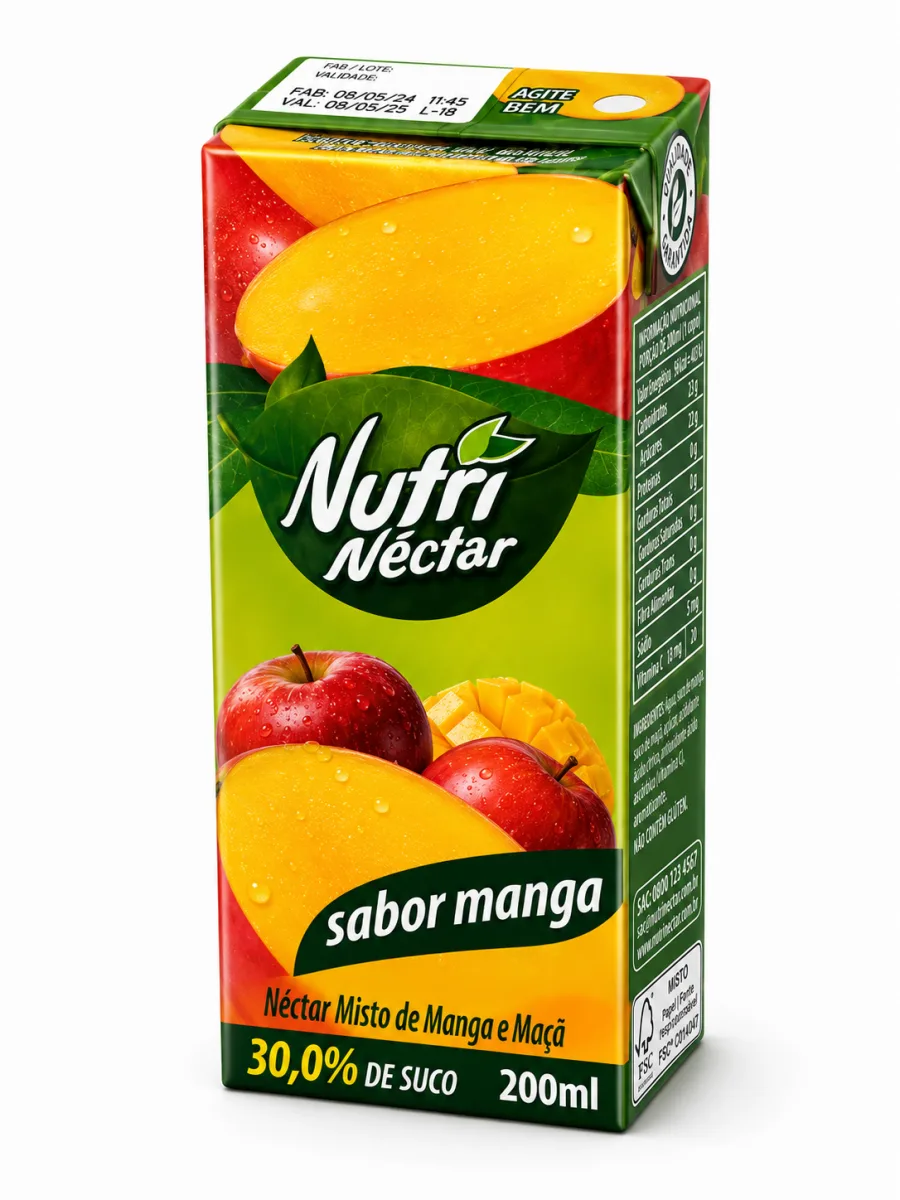 suco nutri nectar manga 200ml