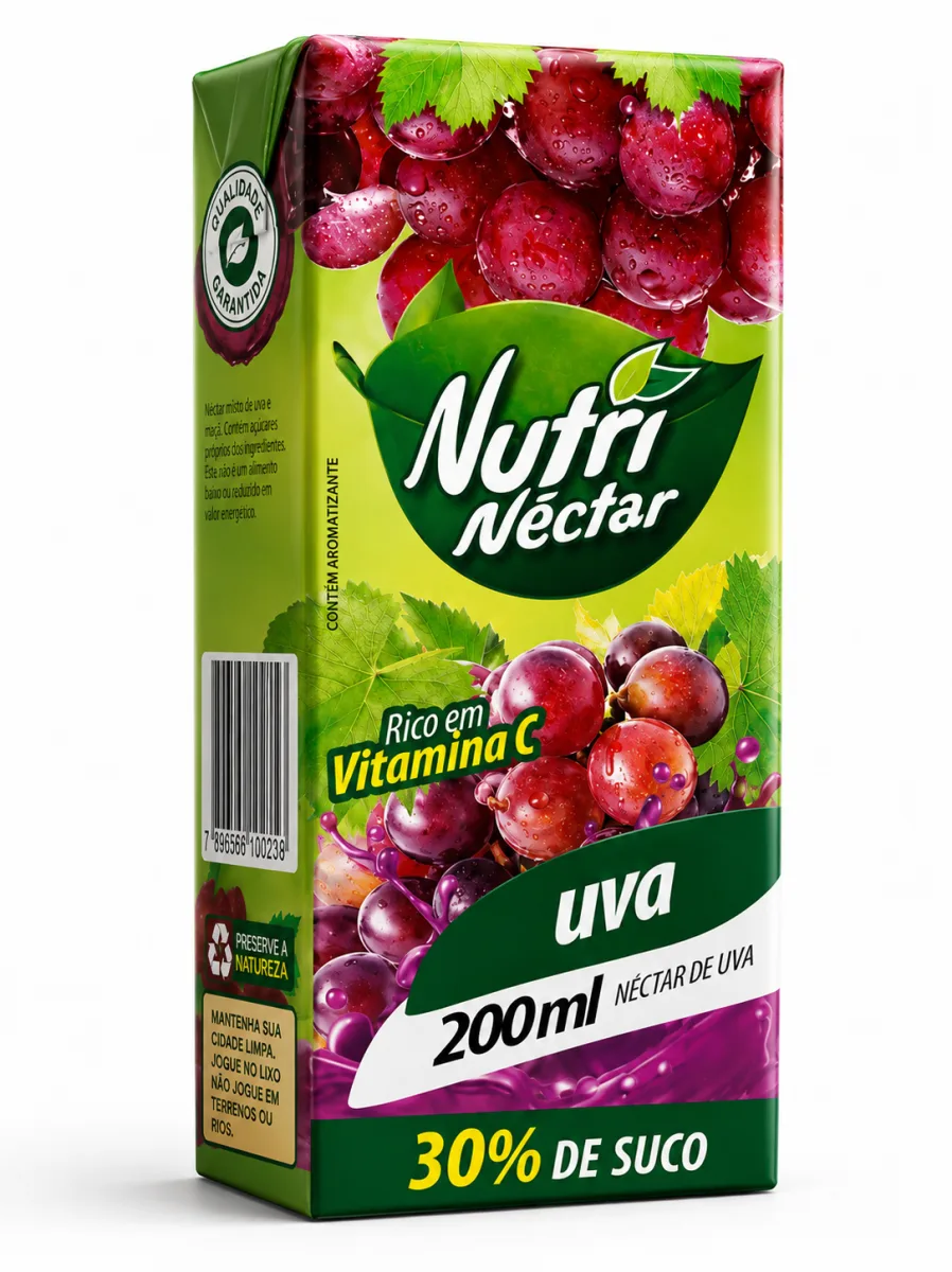suco nutri nectar uva 200ml