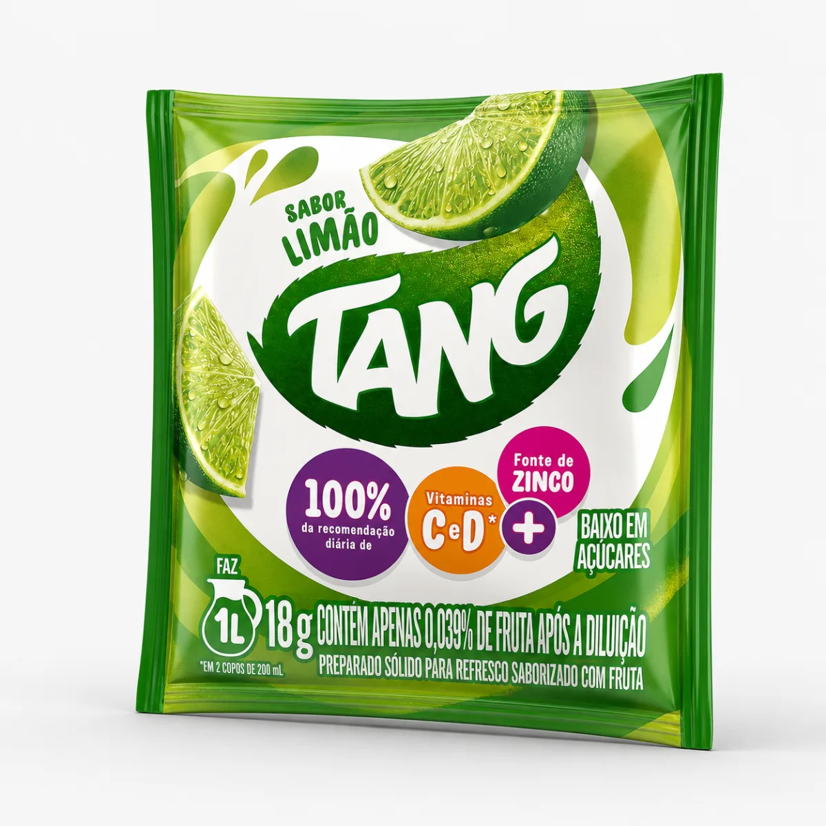 suco tang limão