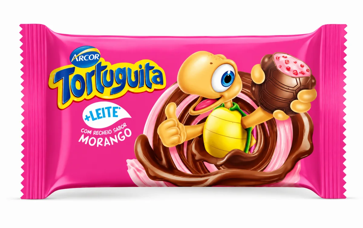 tortuguita  leite morango 15,5g