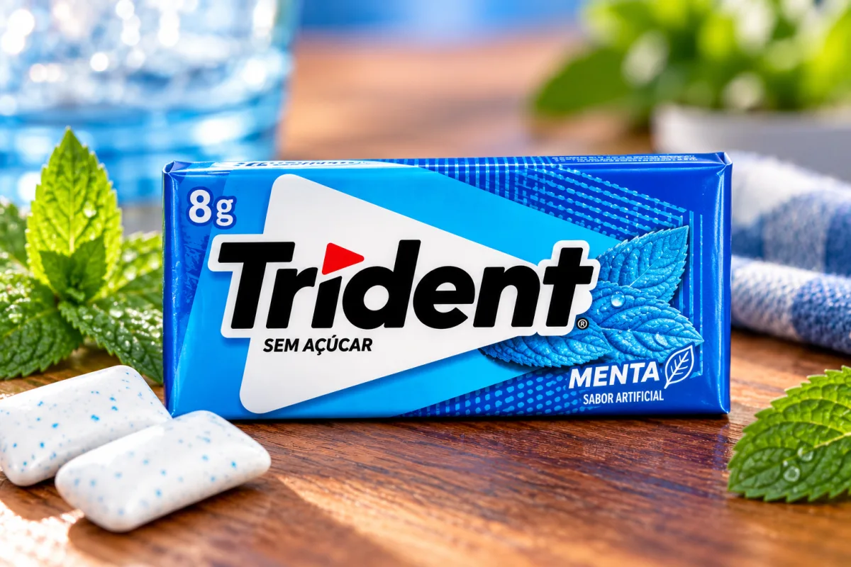 Tridente de hortelã
